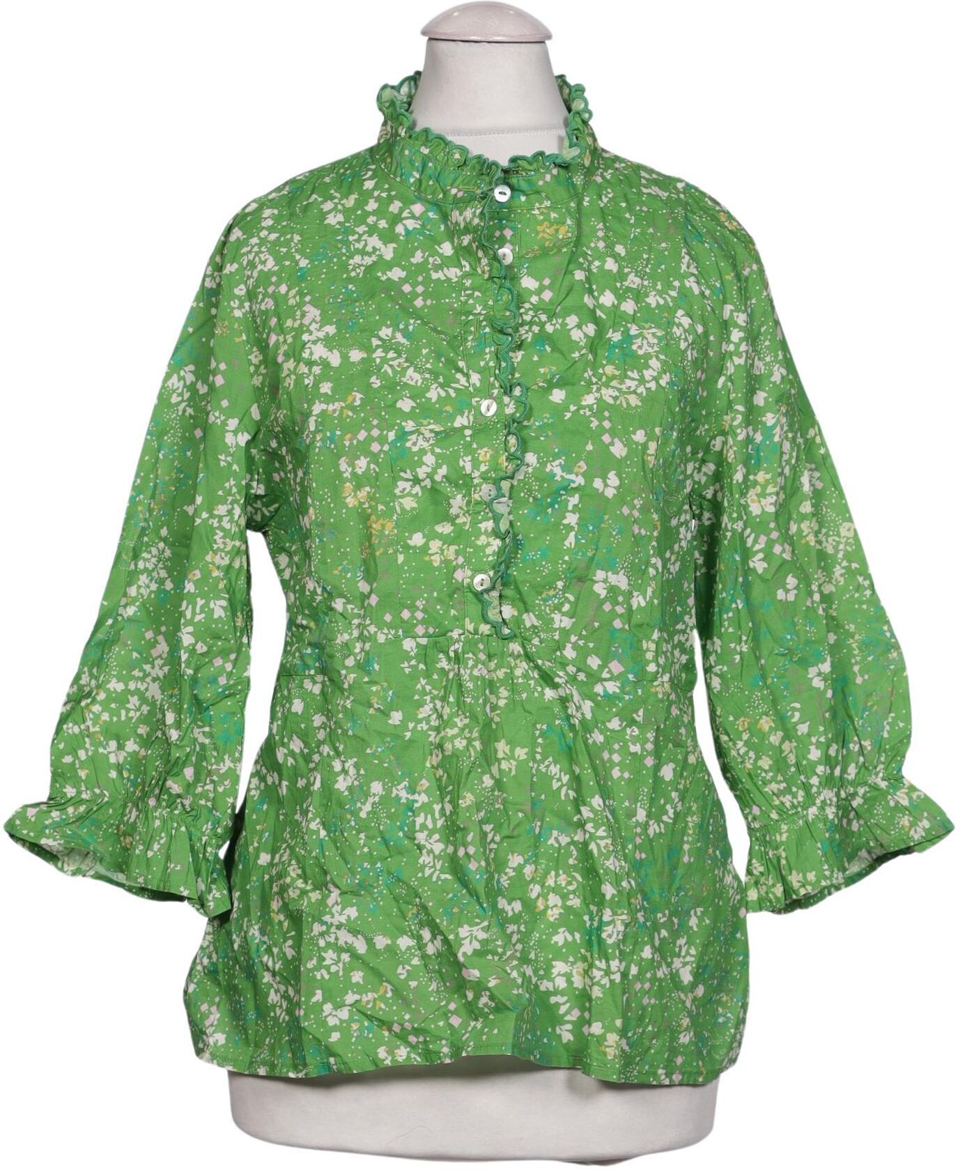 Odd Molly Damen Bluse, Grün, Gr. XS, Baumwolle - Second Hand