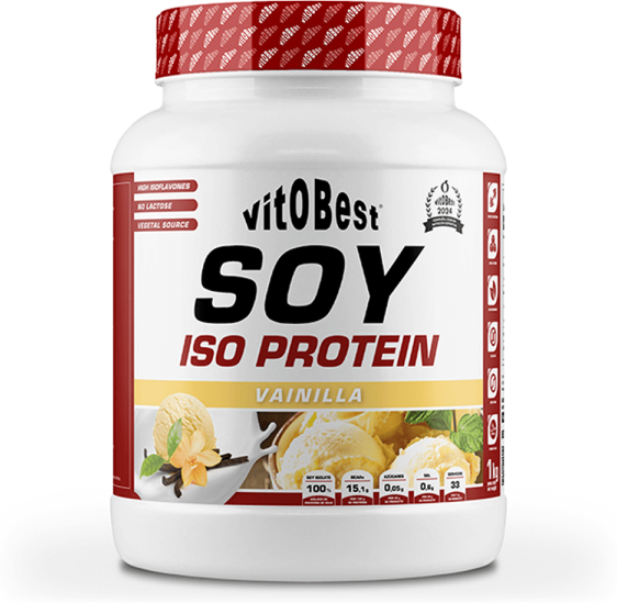 Vitobest Soy Iso Protein Baunilha 1 Kg Baunilha