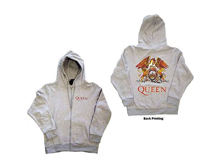 Felpa # L Unisex Grey # Classic Crest