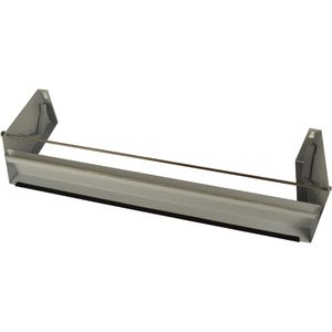 Papstar Folienschneider 19681 Metall, silber, Gastronomiespender, für 45cm Rolle