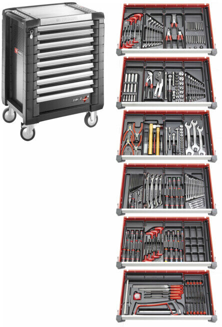 Facom Servante d’atelier JET.8GM3 avec 22 modules (JETCM215GBNL)