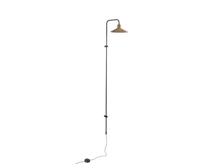 Bover Designer Wandleuchte Platet A05, dimmbar, schwarz, für Wohn- / Esszimmer, Aluminium, Design