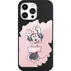 Nivocase Handyhülle für Apple iPhone 14 Pro Max Hülle NIVOpure Case Schwarz Disney Motiv ohne Hintergrund (Apple iPhone 14 Pro Max), Smartphone Hülle, Schwarz