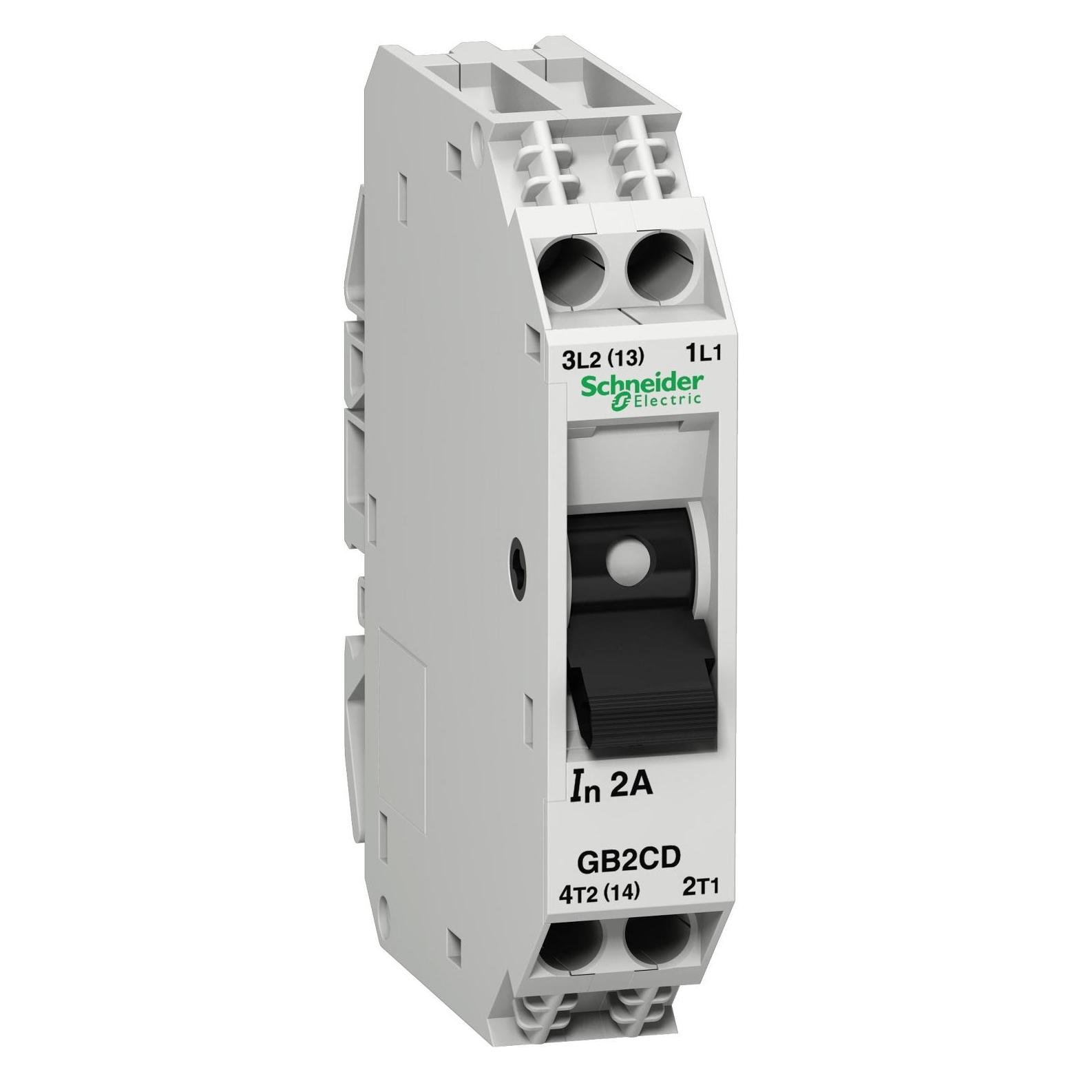 Schneider Electric Leistungsschalter 0,5A 1-polig + N (GB2CD05)