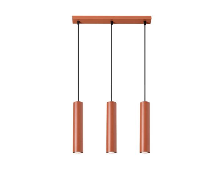 Design Pendellampe „Lagos II“ 3-flammig Ockerrot Sollux Lighting