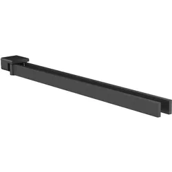 emco loft Handtuchhalter, zweiarmig, schwenkbar, 437mm, 055013341, Farbe: Schwarz