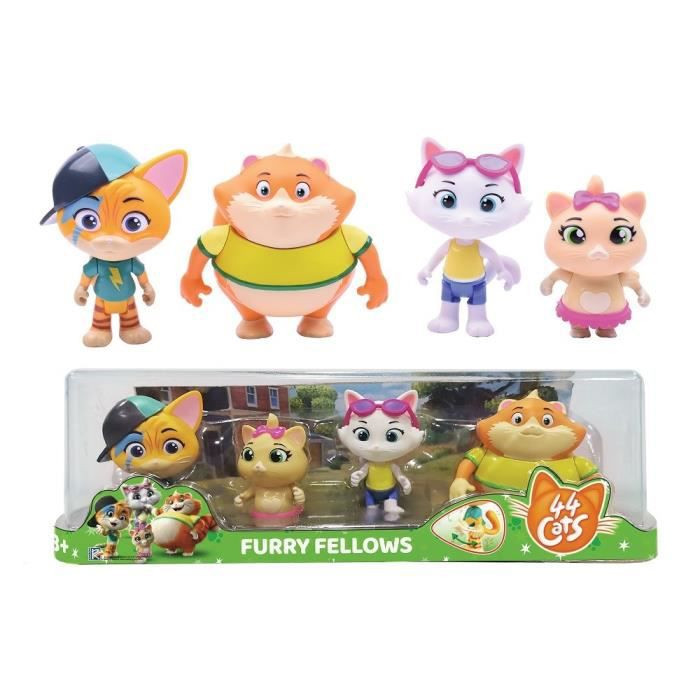 Smoby 4 Cats Set met 4 speelfiguren