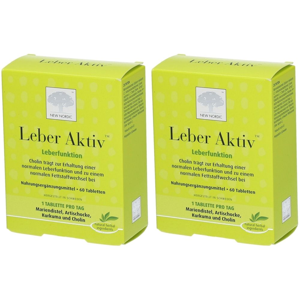 Leber Aktiv Tabletten 2x 2x60 St