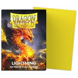 Dragon Shield: Lightning - Matte Dual Sleeves - Standard Size