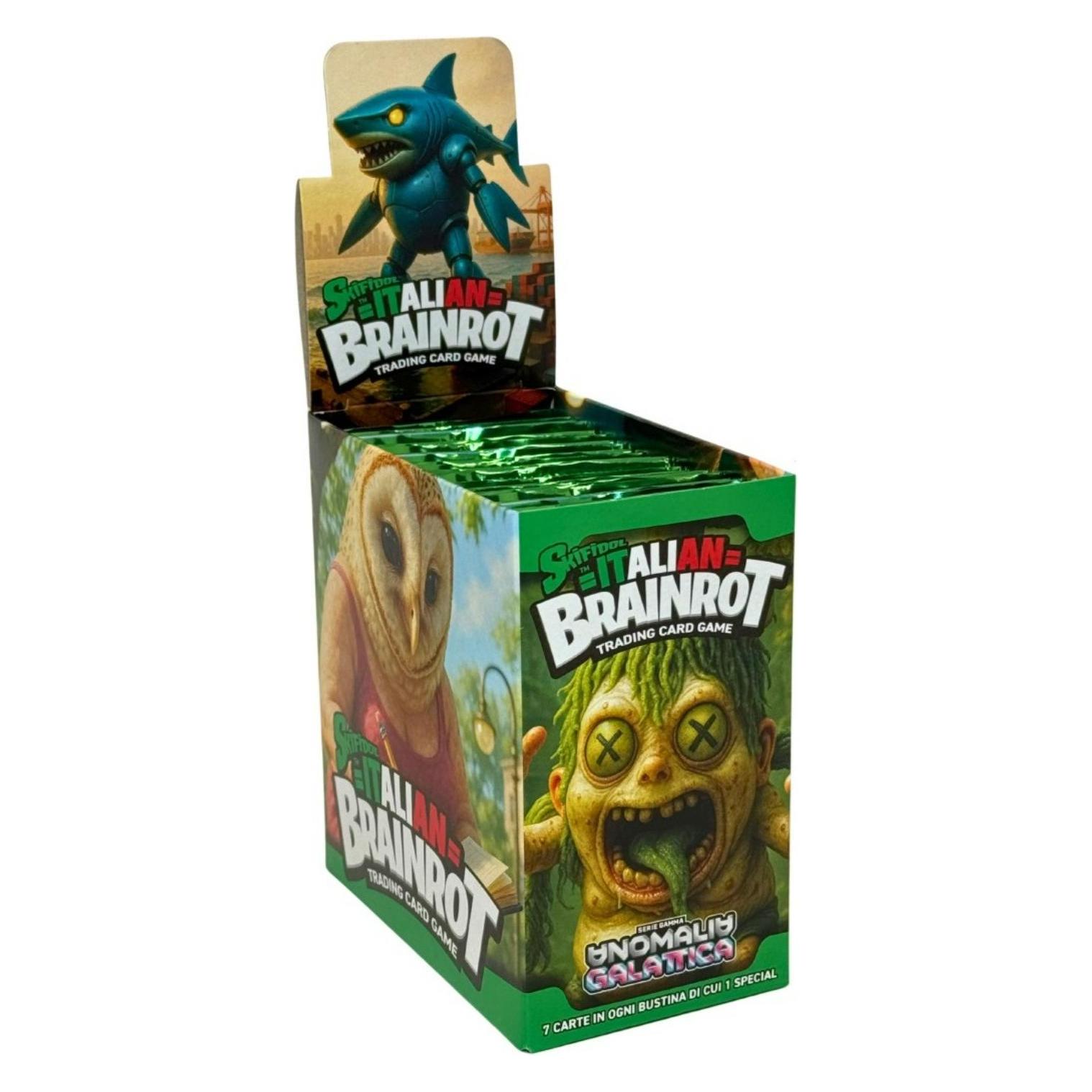 Visage Games Studio Italian Brainrot TCG - Galactic Anomaly (Gamma Series): 24-pack display (1 pack contains 7 cards) (Deutsch, Booster Display) (65474947)