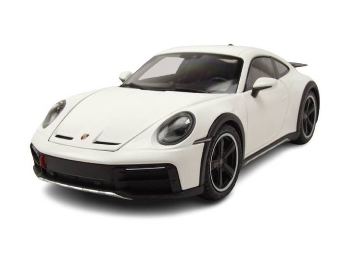 Minichamps Modellauto Porsche 911 Dakar 2022 weiß, Maßstab 1:18
