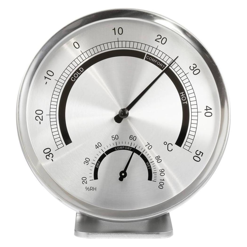 Analoge Wetterstation Silber (6034HIC)