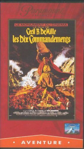Cecil B. DeMille - Les Dix Commandements (Die zehn Gebote) [VHS] - Preis vom 11.10.2026 03:10:56 h