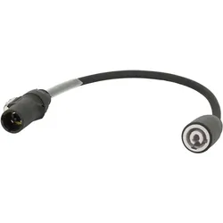 DAP powerCON Out to powerCON TRUE1 Female Adapter 0,25 m