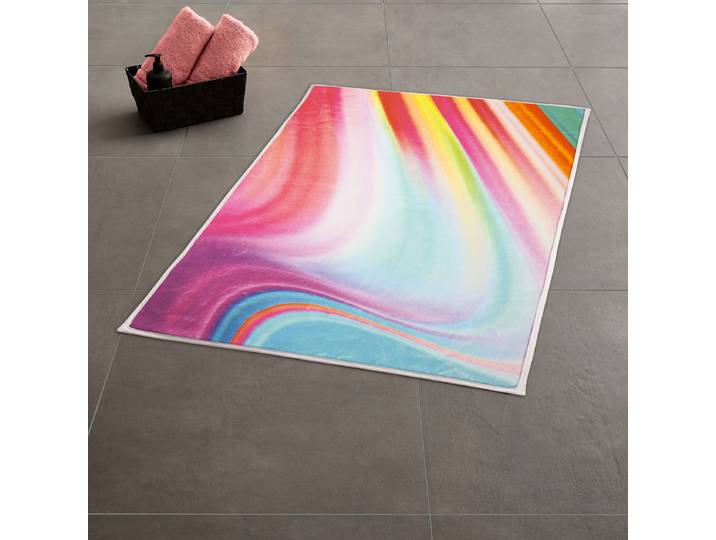 Tapis de bain Vibes 50 x 60cm Multicolore