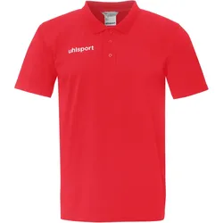 uhlsport Essential Poloshirt rot/weiß XXL