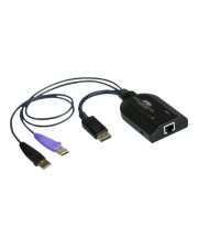 ATEN DisplayPort USB Virtual Media KVM Adapter Cable Smart Card Reader (KA7169)