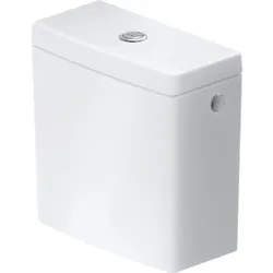 Duravit Balcoon Spülkasten 095700AC85 35x17,5cm, weiß Seidenmatt, Inkl. Innengarnitur, 4,5/3 l, Dual Flush