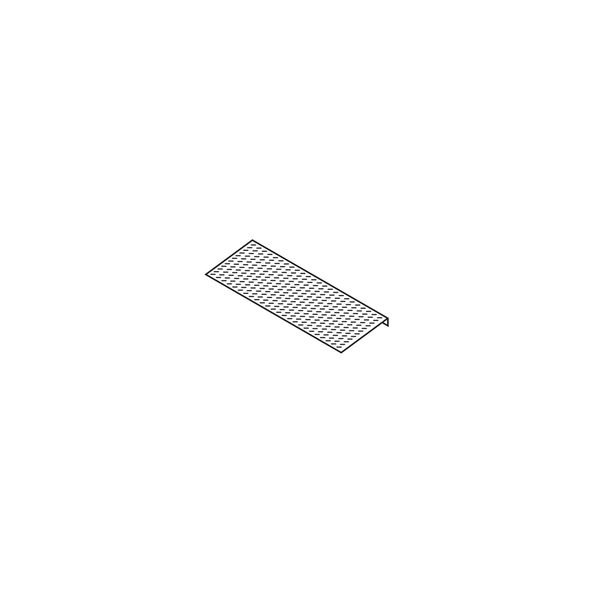 Säbu Auffahrrampe B 2470 x T 850 mm, verzinkt für SAFE Flachwannen mit 2500 mm Breite (8311)
