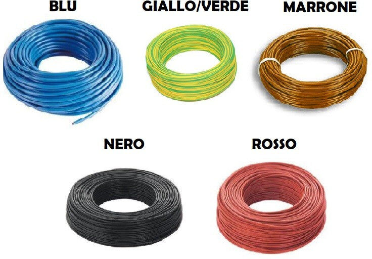 vendor-unknown CAVO ELETTRICO UNIPOLARE SEZ. 1,5 FS17 VARI COLORI