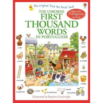 First Thousand Words in Portuguese, Taschenbuch von Heather Amery, Usborne Publishing, 978-1-4095-6612-0