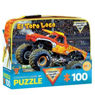 Lunch Box Puzzle 100 Teile - Monster Jam El Toro Loco