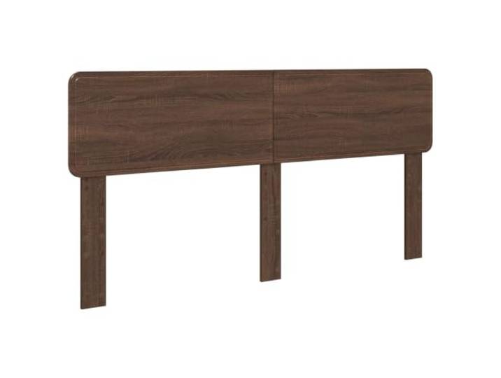 Makastle Kopfteil Braun Eichen-Optik Holzwerkstoff 183x90 cm Minimalistisches Design