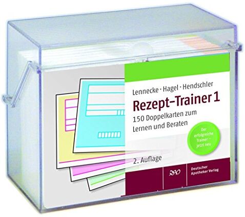 Kirsten Lennecke - Rezept-Trainer 1: 150 Doppelkarten zum Lernen und Beraten - Preis vom 13.10.2026 19:28:25 h