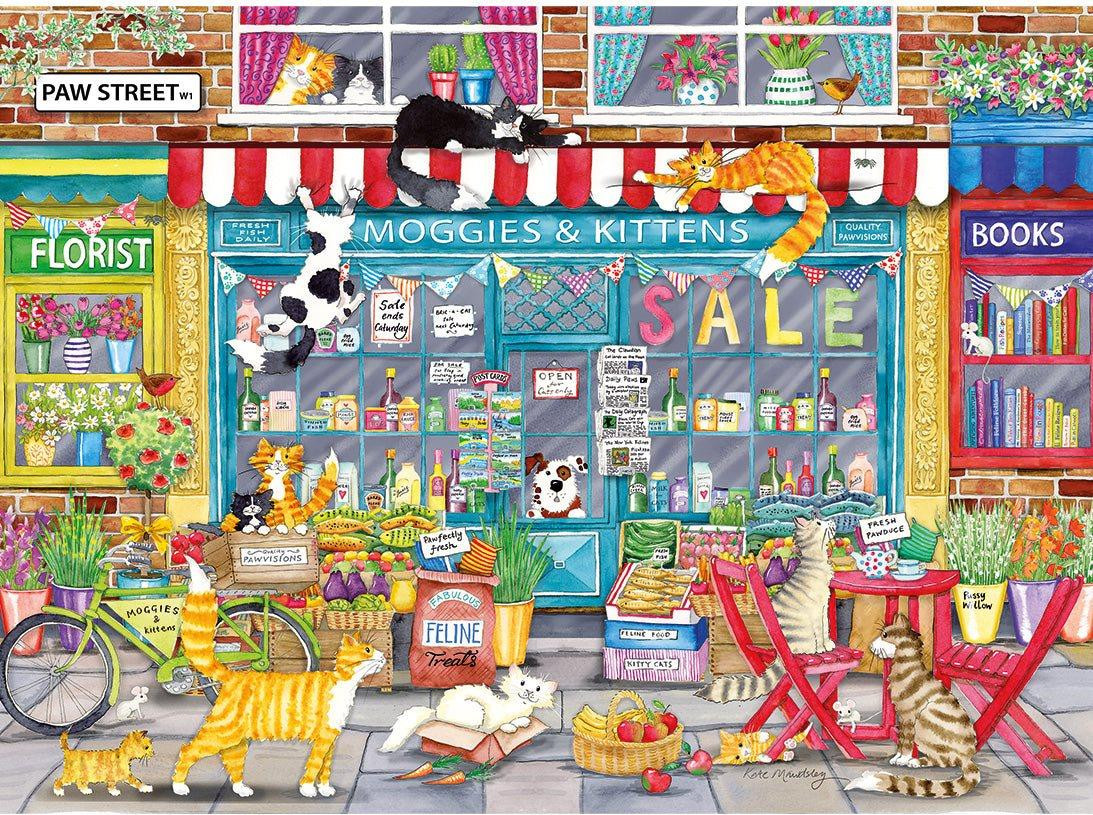 Gibsons Moggies en kittens legpuzzel 1000 stuks