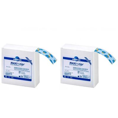 Maxi Color Kinder-Wundschnellv.4 cmx5 m Master Aid 2x 2x1 St Verband