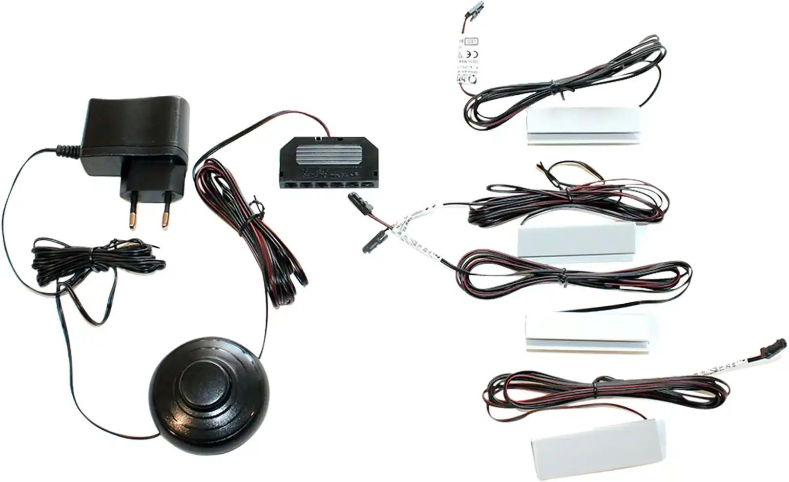 Höffner LED-Beleuchtung  4er Set   ¦ Maße (cm): B: 11 H: 5 T: 27.0