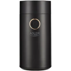 Adler AD 4446bg Kaffeemühle schwarz/gold bis 75g