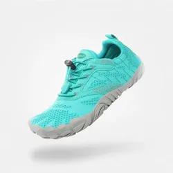 Saguaro Kinder Barfußschuhe Chaser Free I - Türkisgrün 26