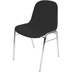 NoName, Stühle, Schalenstuhl BETA chrom/schwarz