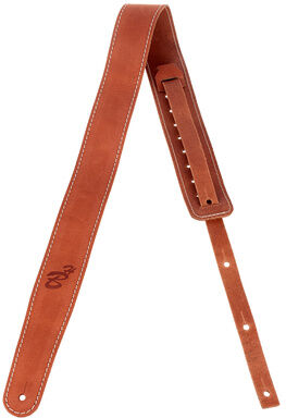 Harley Benton Custom Strap 6 Waxy SuedeBrown Braun