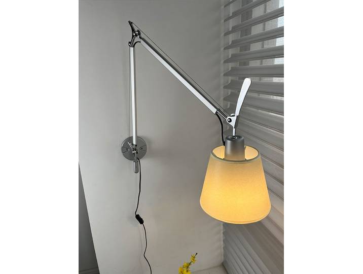 Lampe murale réglable en aluminium, design moderne, bras articulé long pliable, appliques murales télescopiques, lampes de chevet, lampes de lecture pour bureau