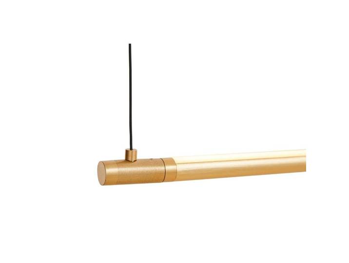 Straw 200 LED-Pendelleuchte, gold, Länge 200 cm- Loom Design - Esszimmer - Modern - Aluminium - Balken