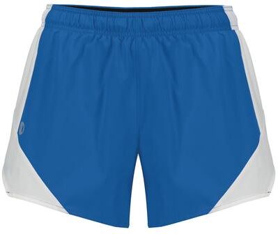 Holloway 229389 Women's Olympus Shorts in Royal/White size Medium   Polyester/Spandex Blend