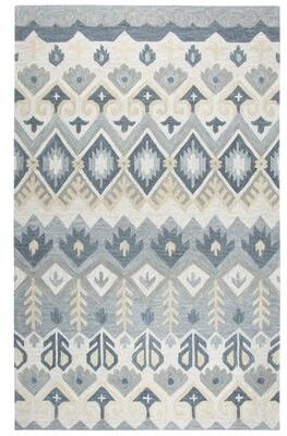 Alora Decor Cascade Collection Southwest Hand-Tufted Wool Rug