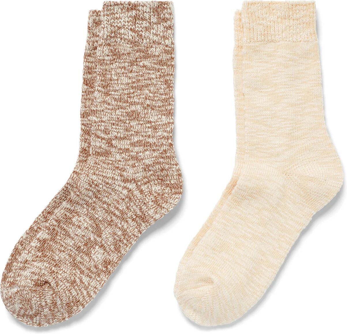 Tchibo - 2 Paar Stricksocken - Damen - Gr. 35-38 - weiß