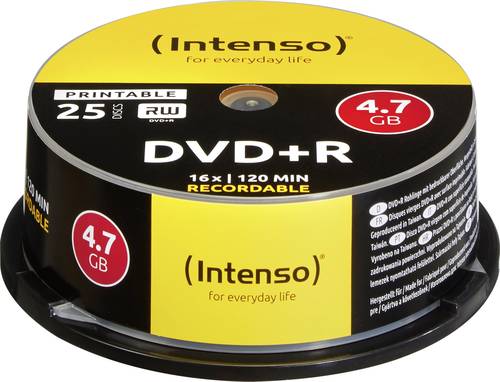 INTENSO DVD+R Spindel (bedruckbar)