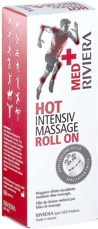 RIVIERA MED Hot Intensiv Massage Roll On 150ml