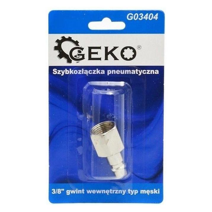 GEKO Pneumatik-Schnellkupplung mit Innengewinde 3/8 AG (Kupplung) (G03404)
