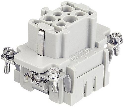 HARTING 09330062702 Buchseneinsatz Han E 6 + PE Crimpen 1 St.