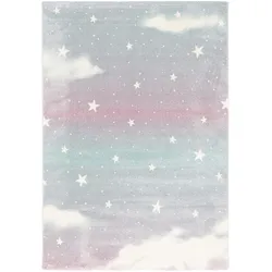 Pergamon, Kinderteppich, Kinder Teppich Maui Kids Wolkenhimmel