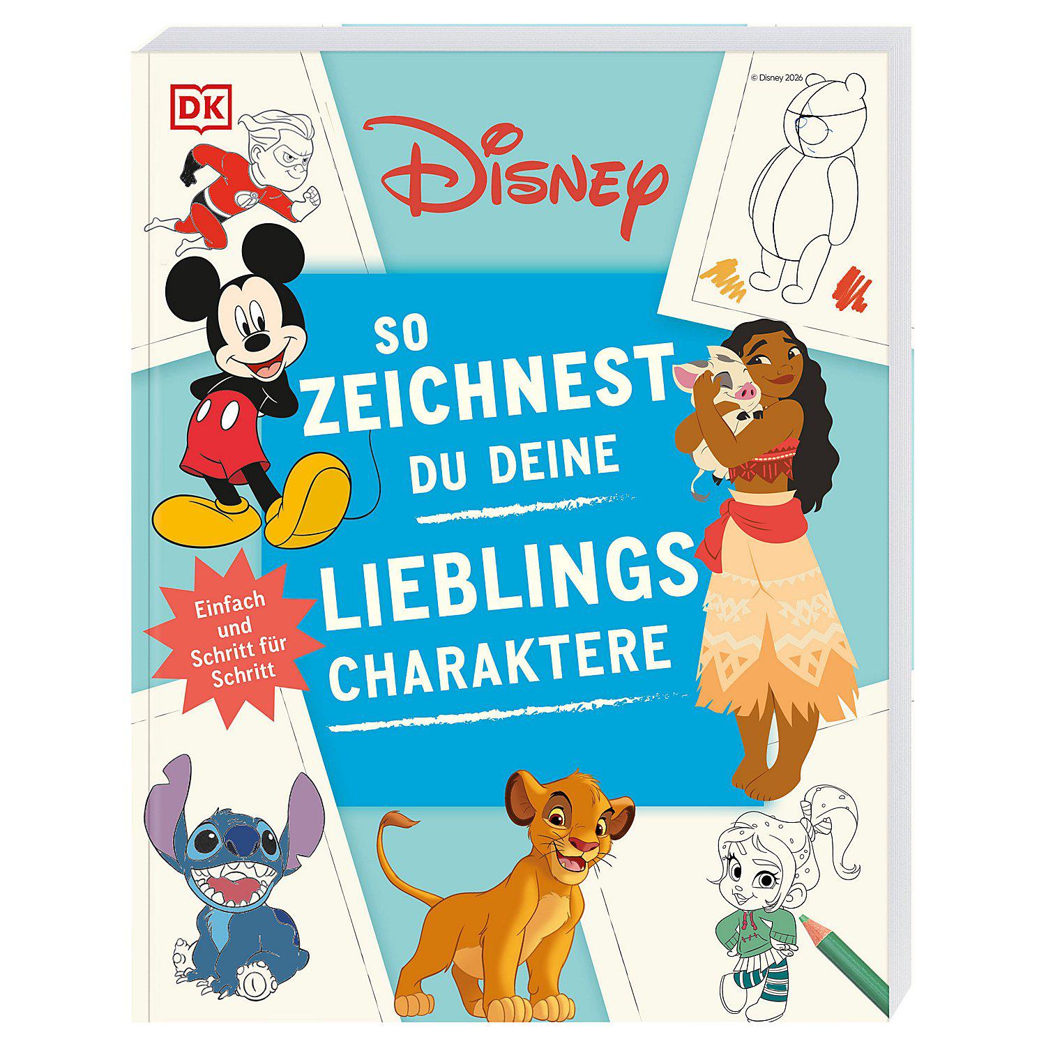 Buch "Disney. So zeichnest du deine Lieblingscharaktere"