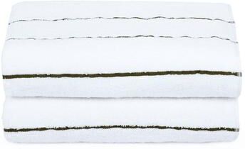 "Ample Decor Superior Cotton Beach Towel Absorbent Cabana Striped - 30"" x 68"""