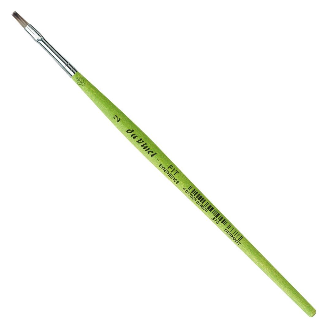 da Vinci Pinsel Serie 374, flach, Grösse 2 (2.90 mm) (374_2)