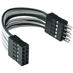INLINE USB 2,0 Verlängerung, intern, 2x 5pol Pfostenstecker auf Pfostenbuchse, 5cm