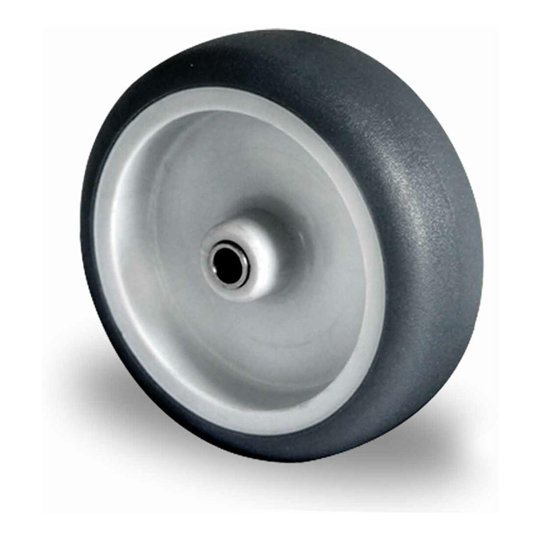 CASCOO Rad ø 75 mm Serie P2T2 Gleitlager Edelstahl (075P2T2L0N)